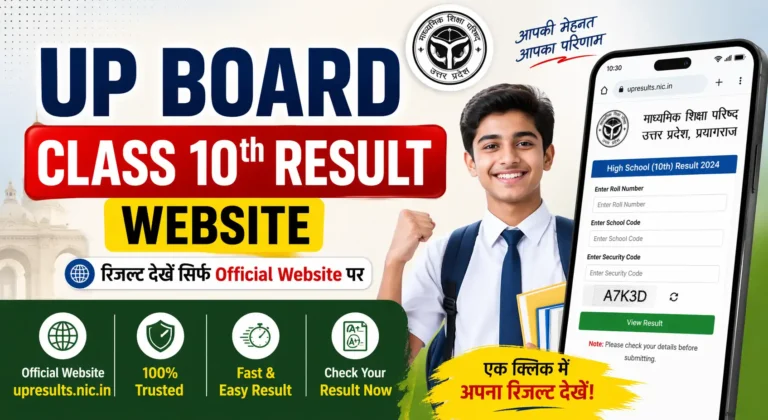 UP Board 10th Result 2026